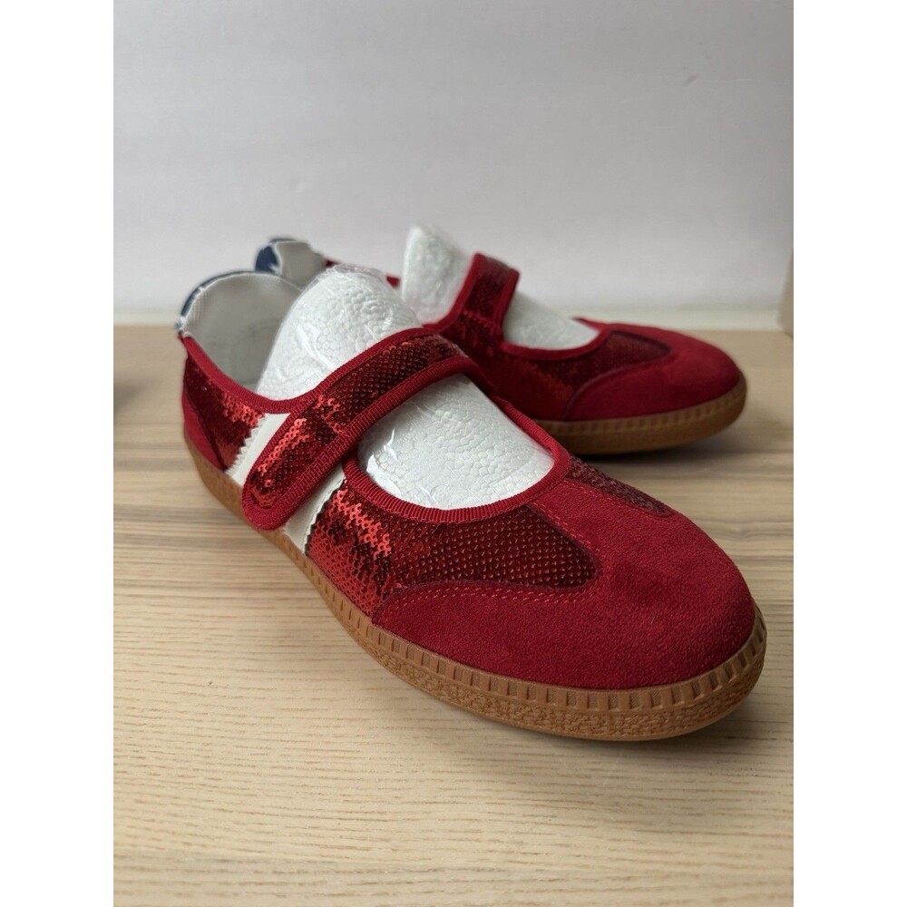 Corky’s Calm Down Americana Sneakers NEW Patriotic July 4th Events Mary Jane’s - Picture 7 of 14